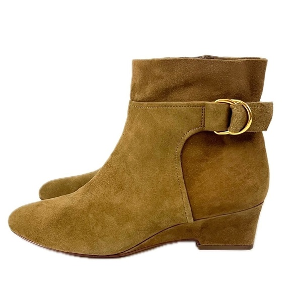 Nine West Jabali Brown Ankle Booties - Size 7.5 - Picture 6 of 10